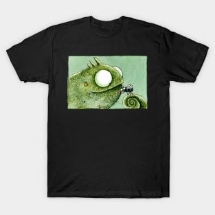 Chamleon &amp; Fliege - Chameleon &amp; Fly T-Shirt